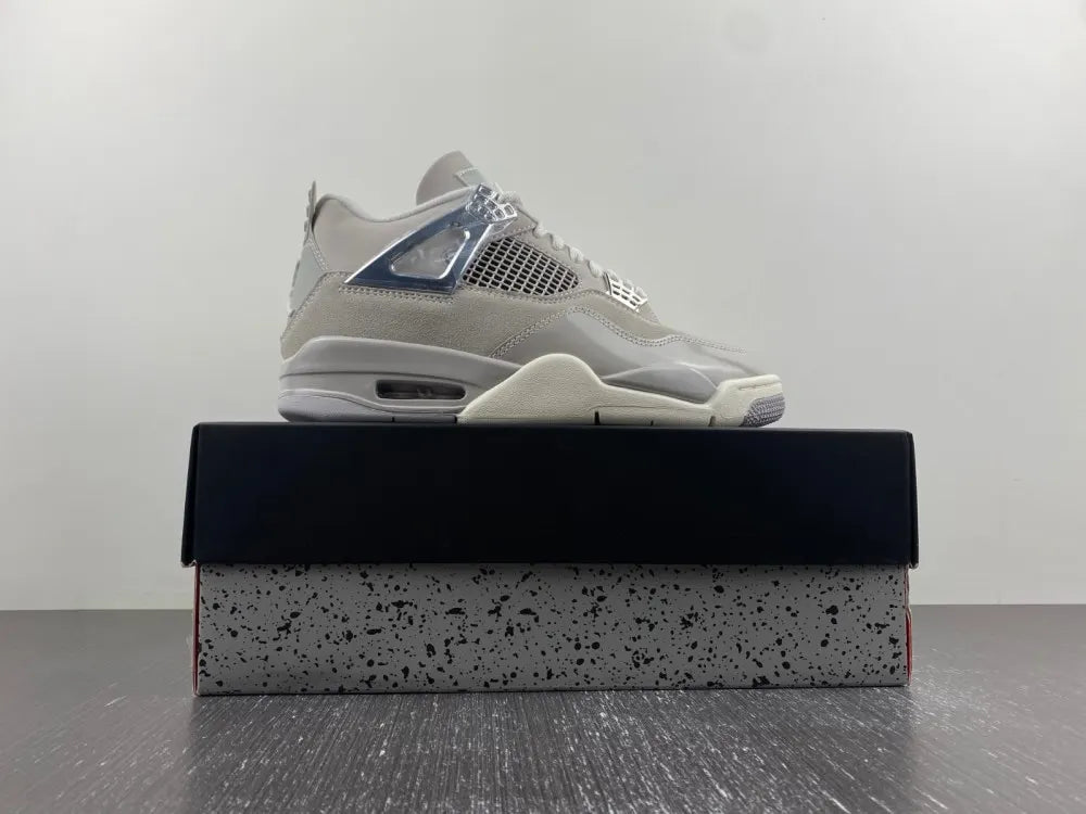 Air Jordan 4 Retro Metallic Silver - Hình 2