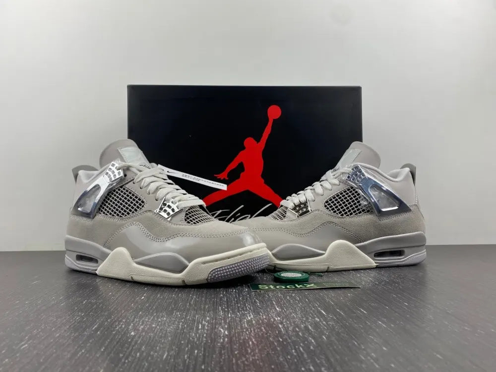 Air Jordan 4 Retro Metallic Silver - Hình 5