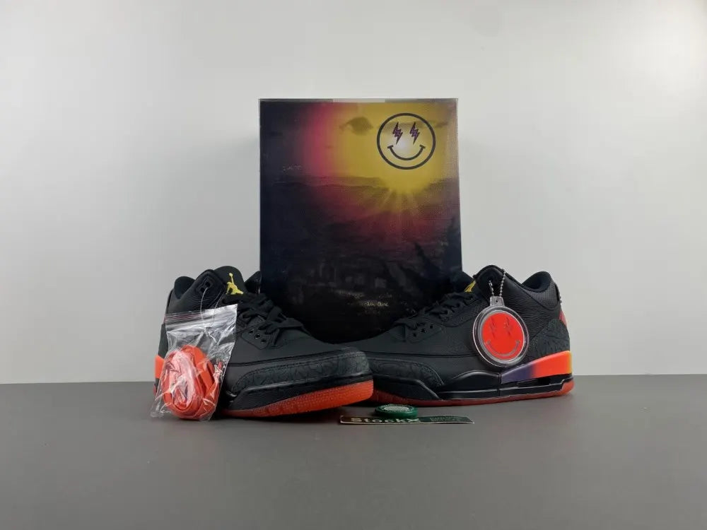 Air Jordan 3 Low Black Sunset - Hình 10