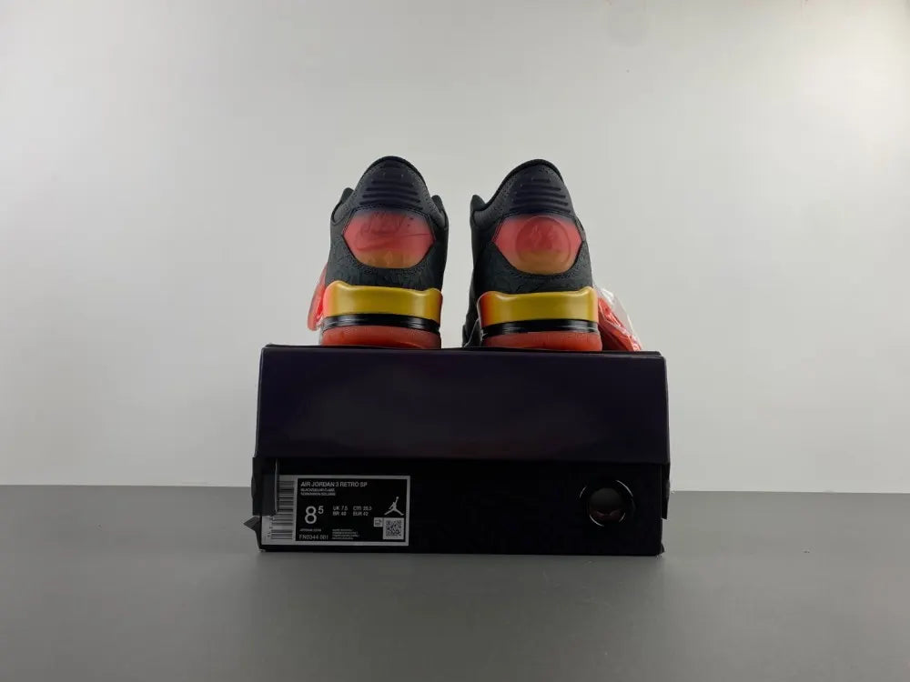 Air Jordan 3 Low Black Sunset - Hình 11