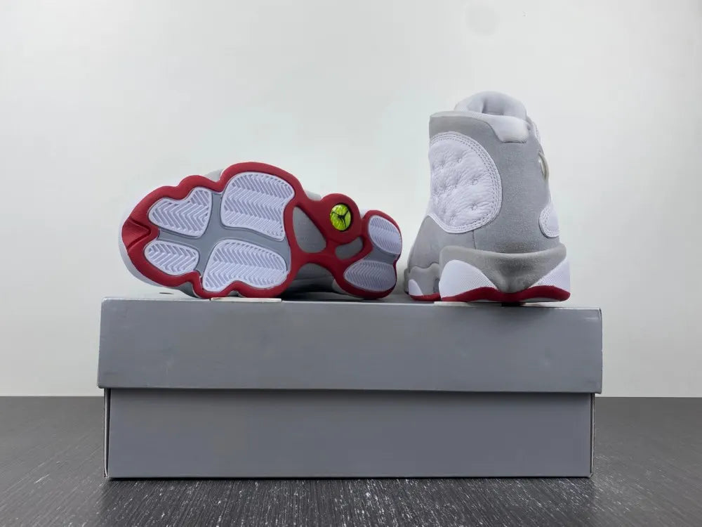 retro Air Jordan 13 White Grey - Hình 3