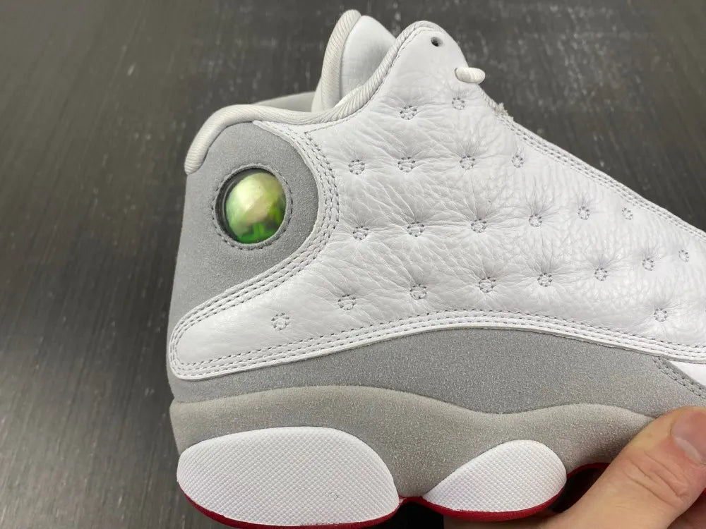 retro Air Jordan 13 White Grey - Hình 16