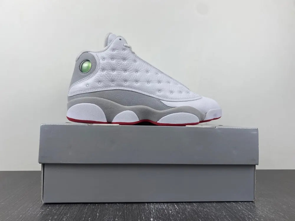 retro Air Jordan 13 White Grey - Hình 4
