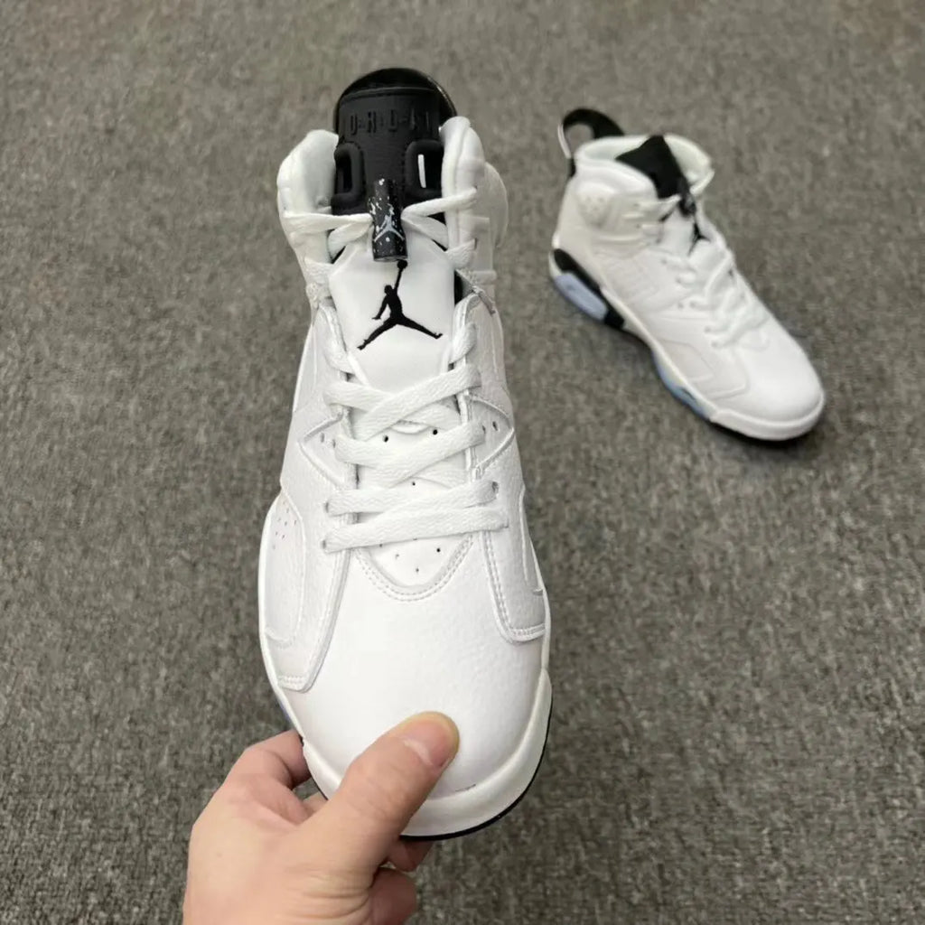 Air Jordan 6 White Black - Hình 7