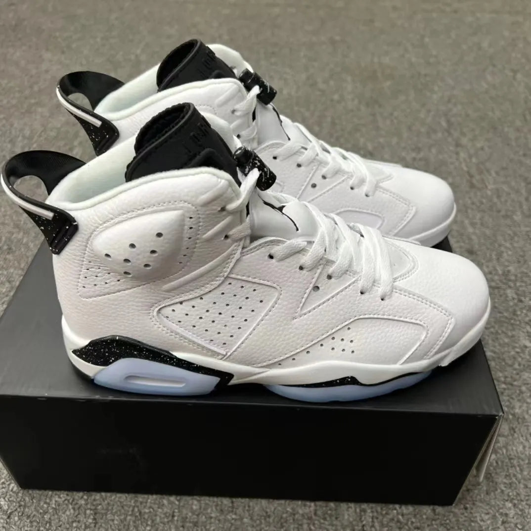 Air Jordan 6 White Black