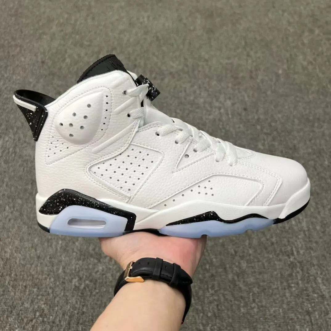 Air Jordan 6 White Black - Hình 8