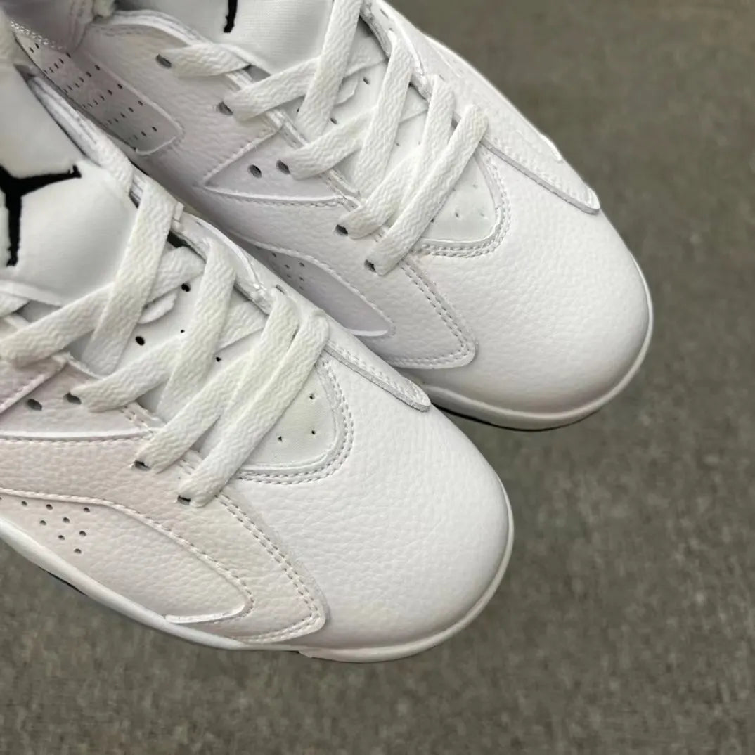 Air Jordan 6 White Black - Hình 4