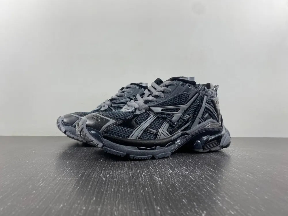 Balenciaga Runner Grey Knit - Hình 11