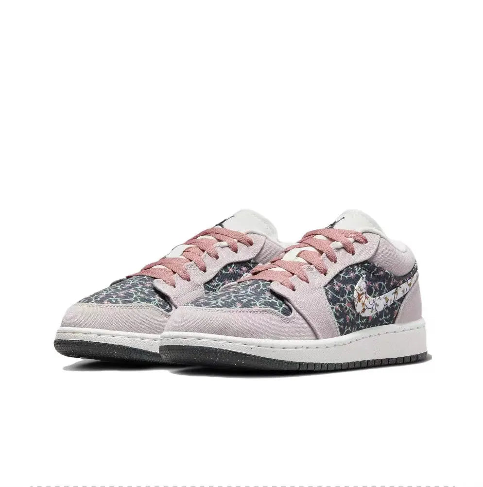 Air Jordan 1 Low Floral Pink Oxford