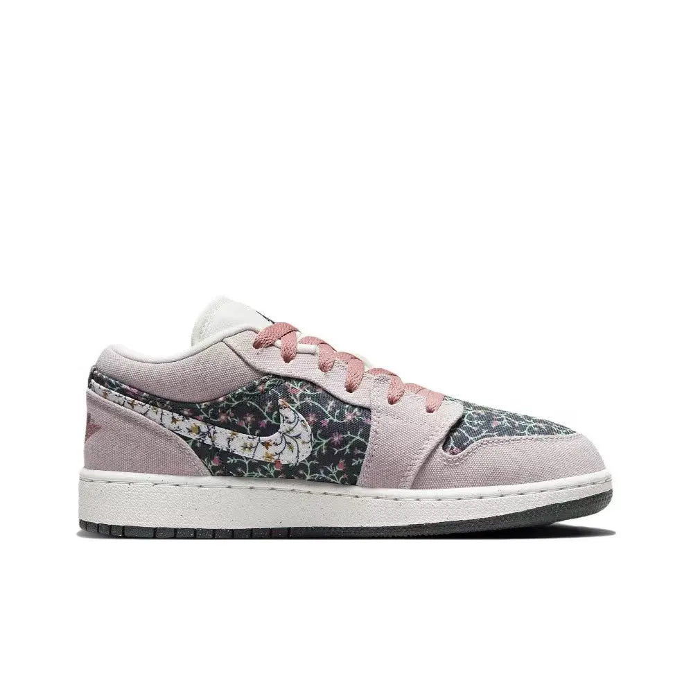 Air Jordan 1 Low Floral Pink Oxford - Hình 3