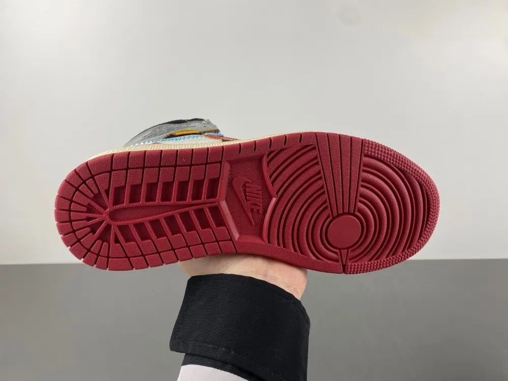 Air Jordan 1 Union LA Red - Hình 4