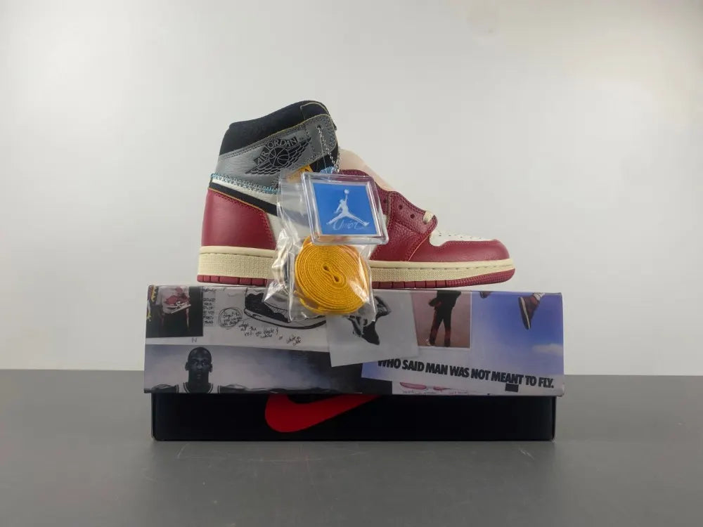 Air Jordan 1 Union LA Red - Hình 12