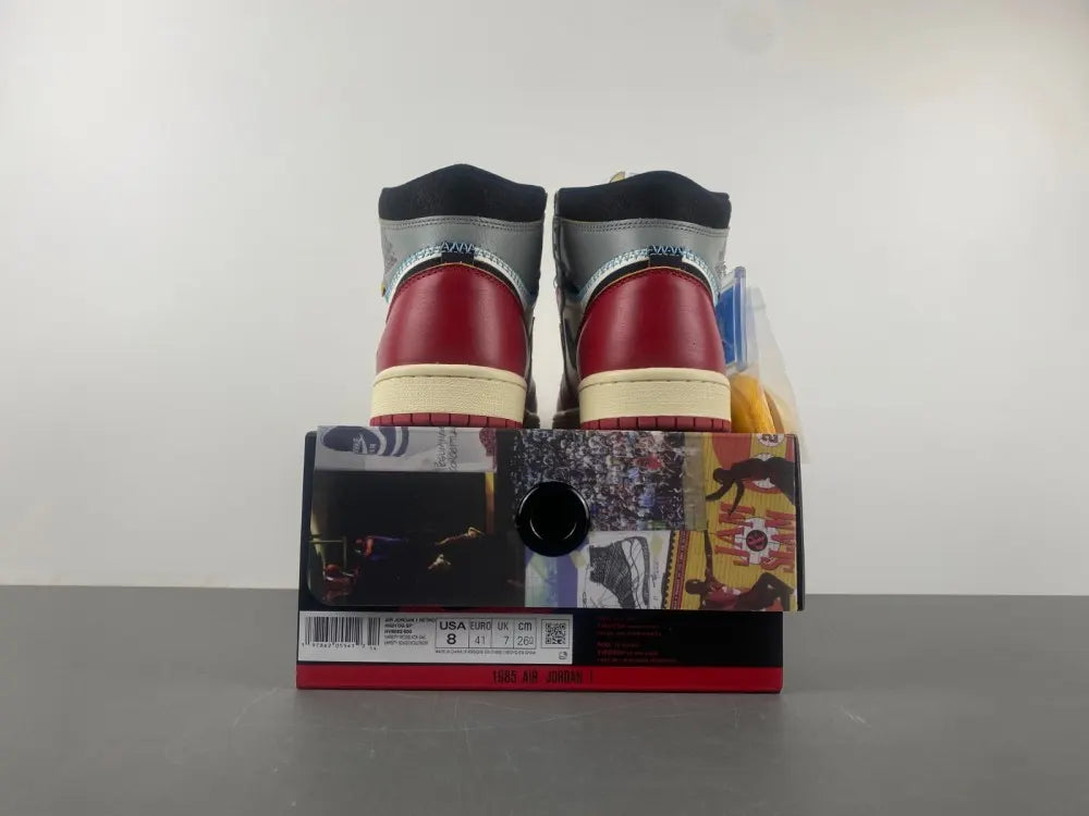 Air Jordan 1 Union LA Red - Hình 11