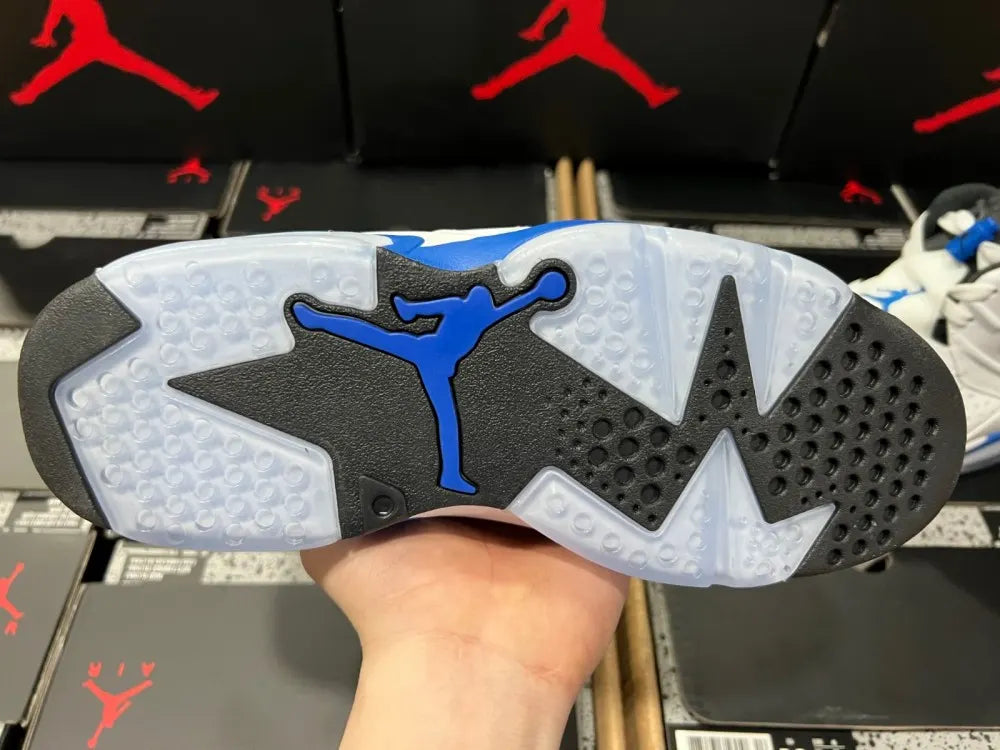 Air Jordan 6 White Blue - Hình 17