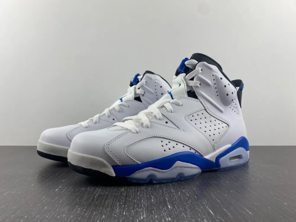 Air Jordan 6 White Blue - Hình 14