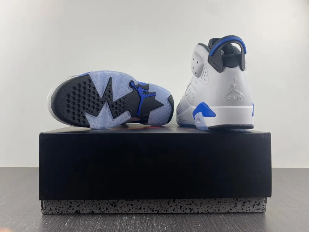 Air Jordan 6 White Blue - Hình 12