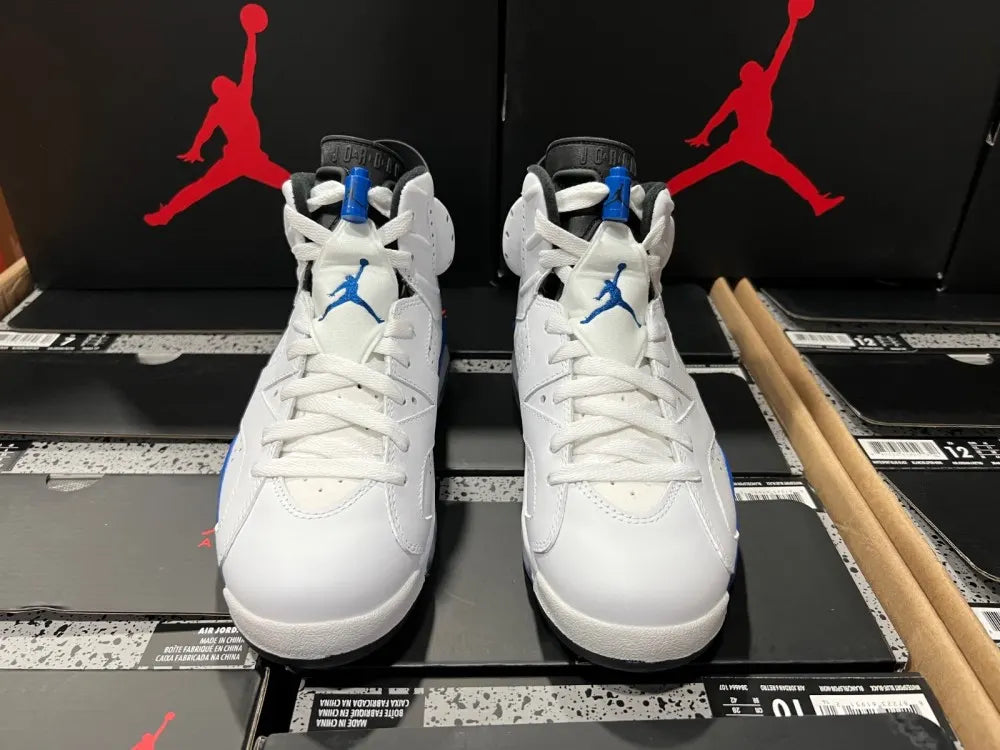 Air Jordan 6 White Blue - Hình 21