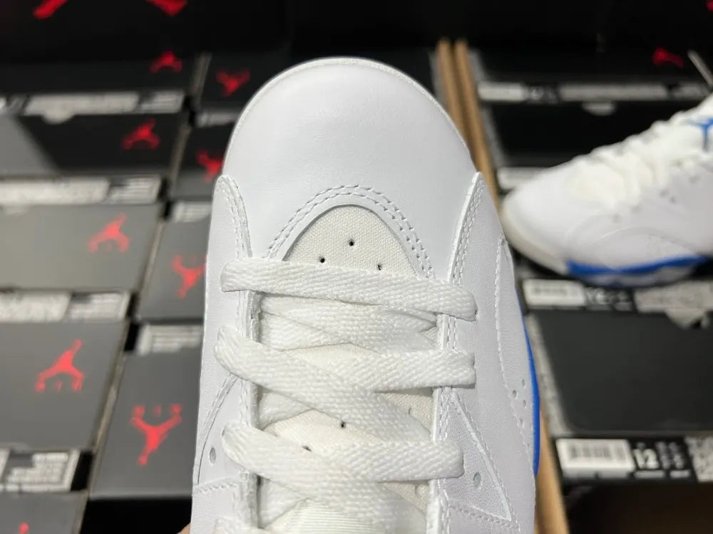 Air Jordan 6 White Blue - Hình 19