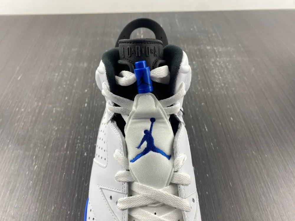 Air Jordan 6 White Blue - Hình 5