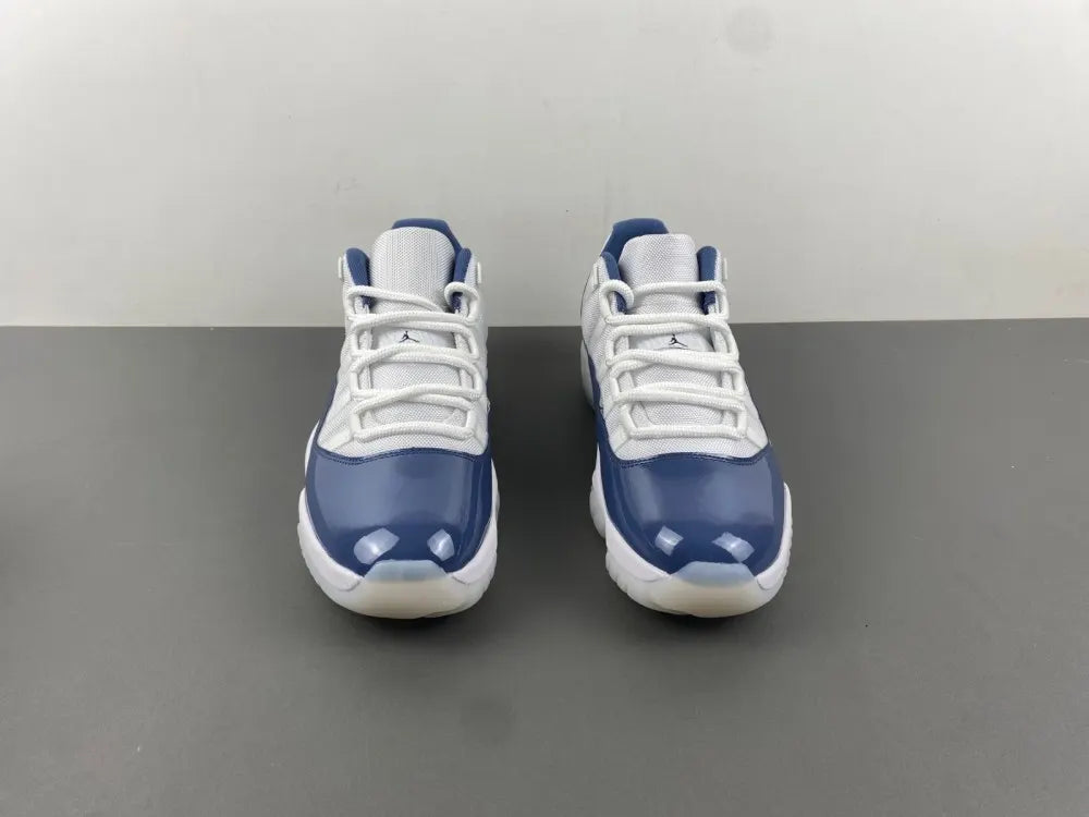 Air Jordan 11 Low Navy White - Hình 16
