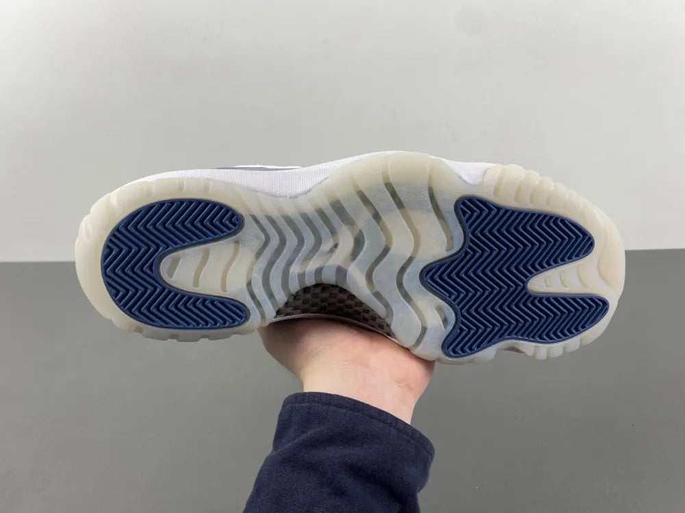 Air Jordan 11 Low Navy White - Hình 18