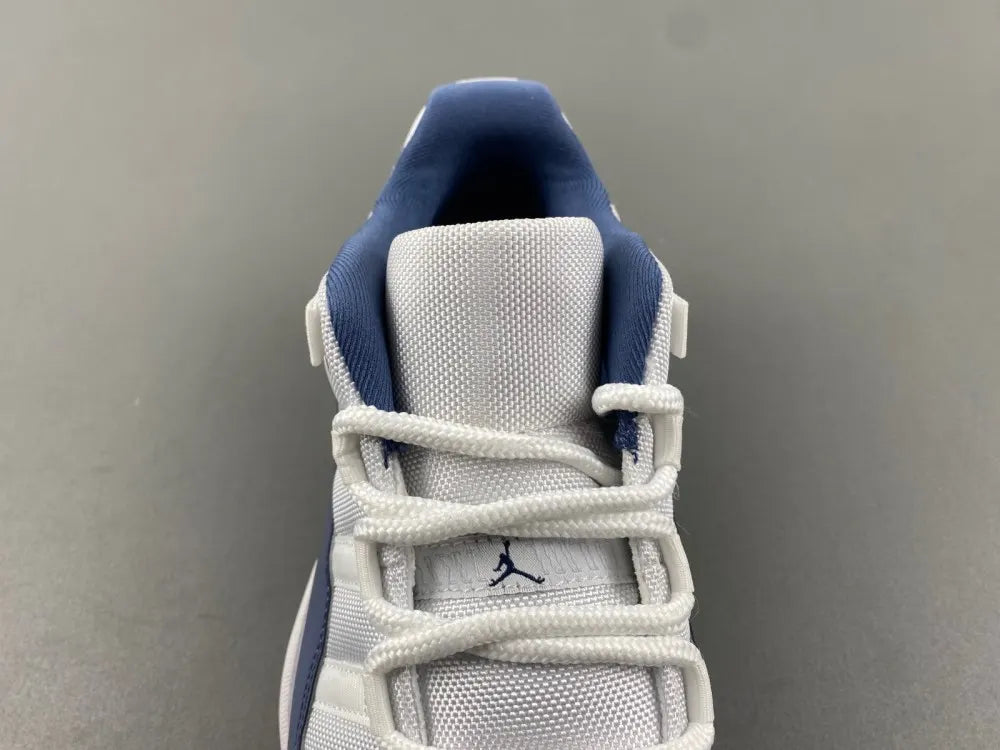Air Jordan 11 Low Navy White - Hình 11