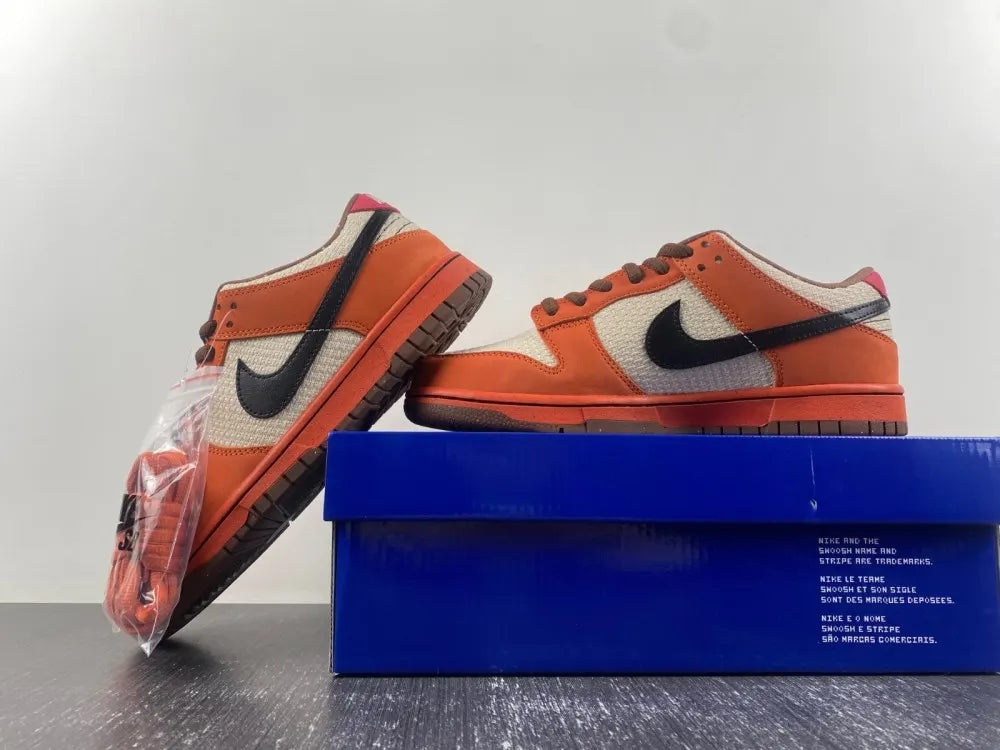 Nike Dunk Low Hemp Orange - Hình 3