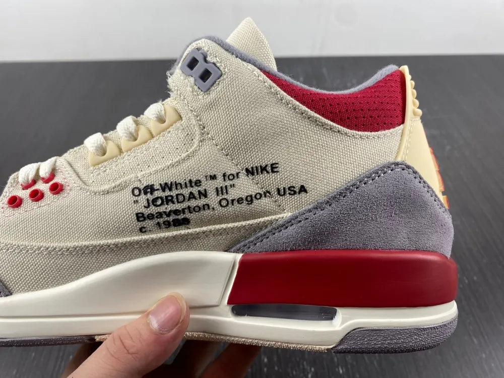 Air Jordan 3 Retro Off-White nike - Hình 4